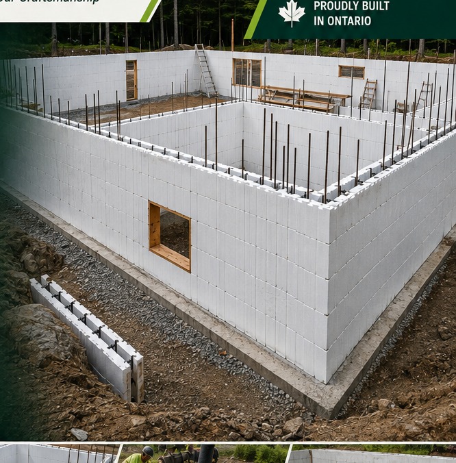 ICF installation